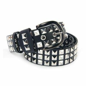 Aesthetic Grunge Belt: Y2K Fashion Essential for Coquette & Preppy Styles