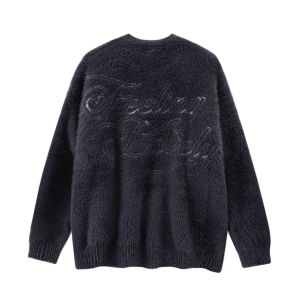 Angelic Spirit Sweater: Y2K Aesthetic, Cozy Grunge Style for Every Occasion