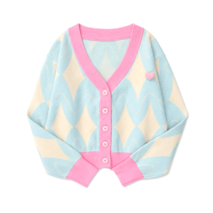 Candy Floss Pastel Sweater - Y2K Aesthetic Coquette Style for Trendy Looks