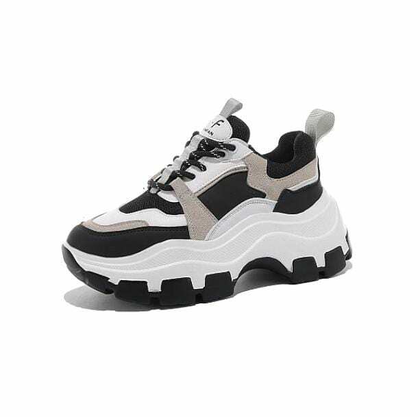 Chunky Thick Sole Sneakers for Y2K Fashion & Aesthetic Coquette Style