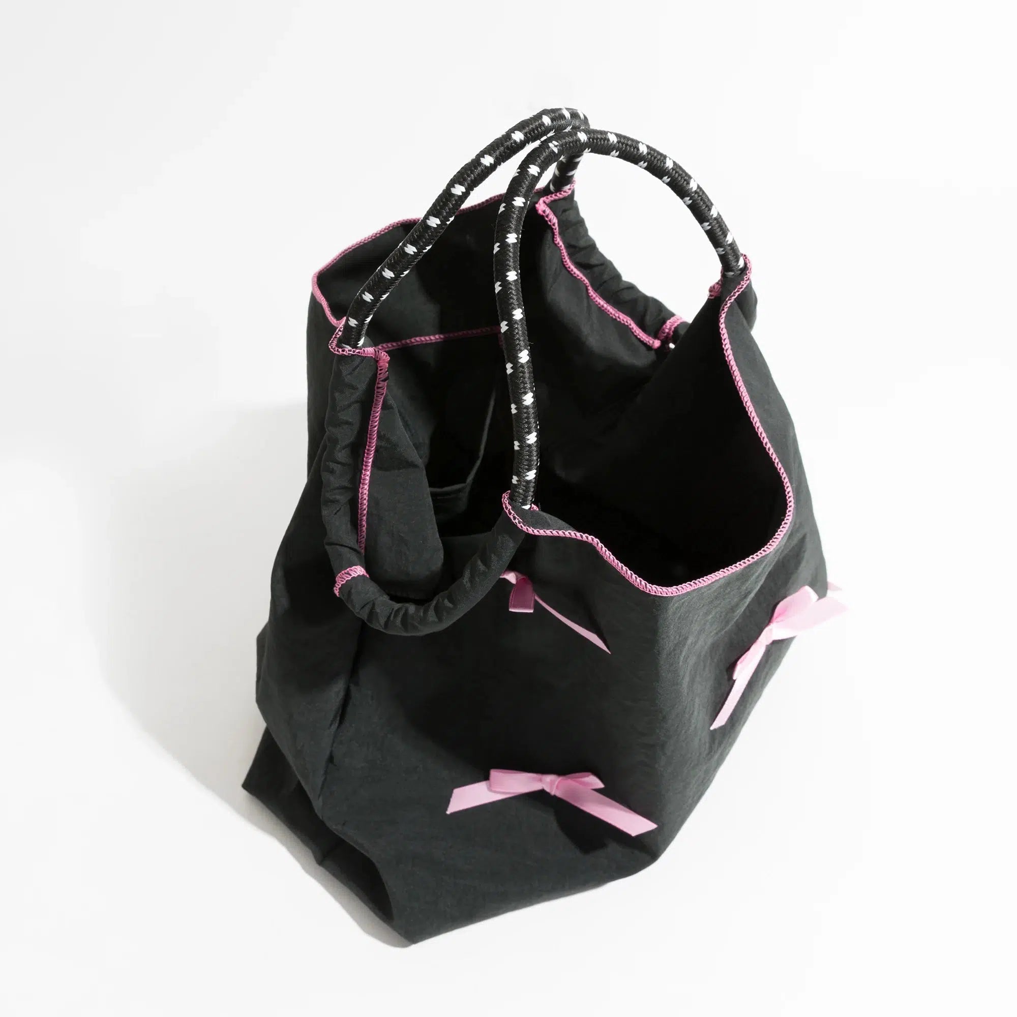 Coquette Bow Shoulder Bag - Aesthetic Fashion Must-Have for Y2K Style