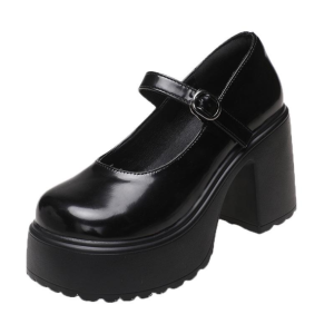 Coquette Chunky High Heels: Y2K Fashion Must-Have for Aesthetic Outfits