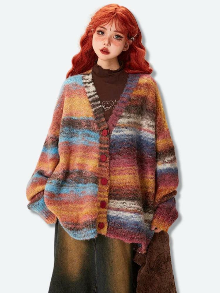 Fairy Grunge Cardigan: Y2K Aesthetic Layering for Cozy Style