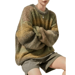 Gradient Retro Sweater: Y2K Fashion Essential for Aesthetic Outfits