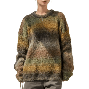 Gradient Retro Sweater: Y2K Fashion Essential for Aesthetic Outfits