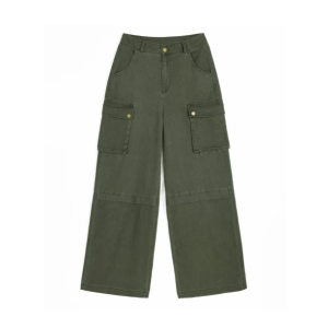 Grassy Green Cargo Jeans: Y2K Fashion Meets Aesthetic Coquette Style