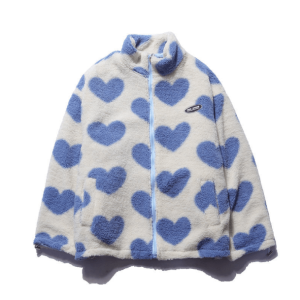 Heartflip Reversible Jacket: Y2K Fashion Meets Aesthetic Coquette Style