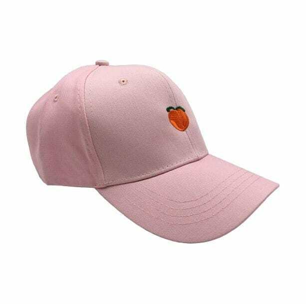 Just Peachy Cap: Y2K Aesthetic Coquette Style for Trendy Outfits