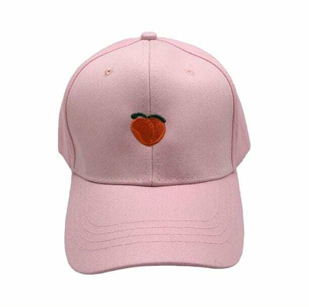 Just Peachy Cap: Y2K Aesthetic Coquette Style for Trendy Outfits