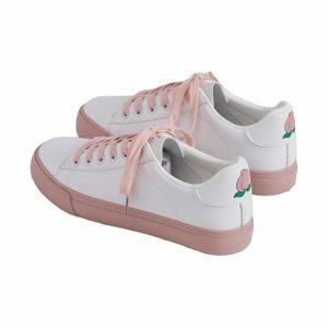 Just Peachy Y2K Sneakers: Aesthetic Coquette Style for Trendy Looks