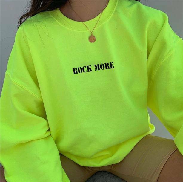 Neon Green Y2K Sweatshirt: Aesthetic Coquette Style for Trendy Looks