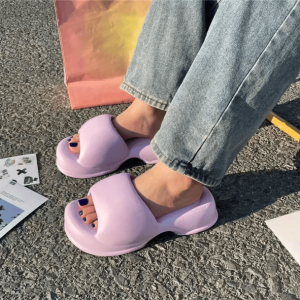 Pastel Platform Sandals: Y2K Fashion Meets Aesthetic Coquette Style