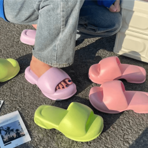 Pastel Platform Sandals: Y2K Fashion Meets Aesthetic Coquette Style