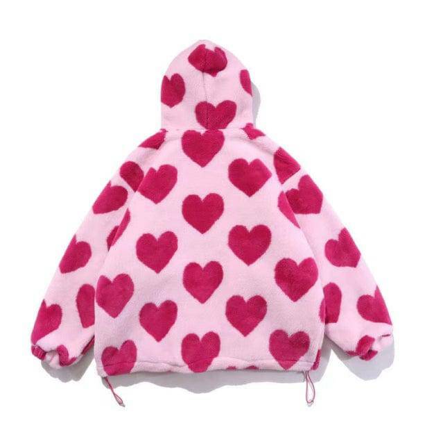 Pink Sweetheart Jacket: Y2K Aesthetic Coquette Style for Trendy Looks