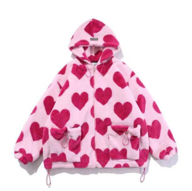 Pink Sweetheart Jacket: Y2K Aesthetic Coquette Style for Trendy Looks