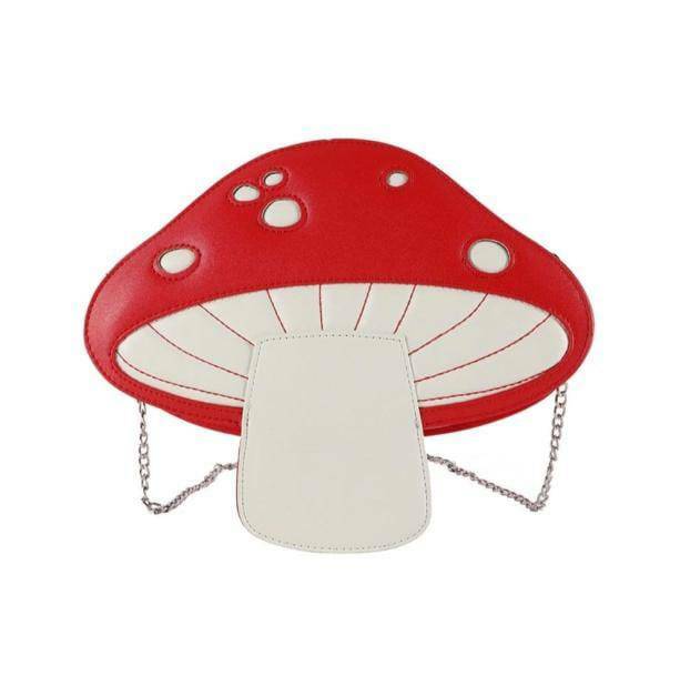 Poisonous Mushroom Bag: Y2K Aesthetic, Grunge Style, Unique Fashion Accessory