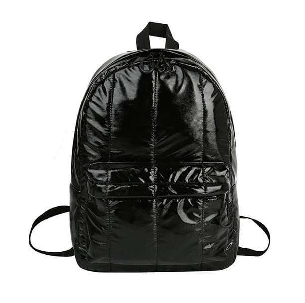 Shine Bright Aesthetic Backpack: Y2K Style with Star Accents