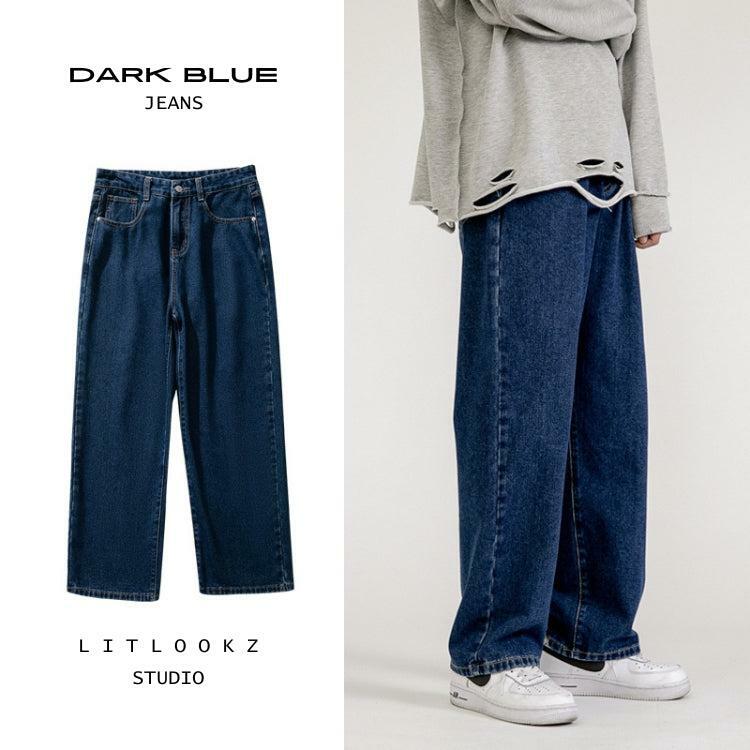 Soft Boy Washed Baggy Jeans - Y2K Aesthetic Grunge Style for Trendy Looks