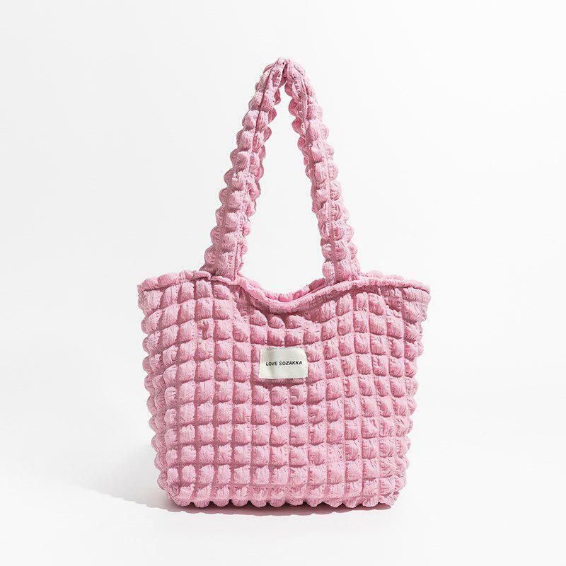 Soft Girl Popcorn Handbag: Y2K Aesthetic, Cute Coquette Style Accessory