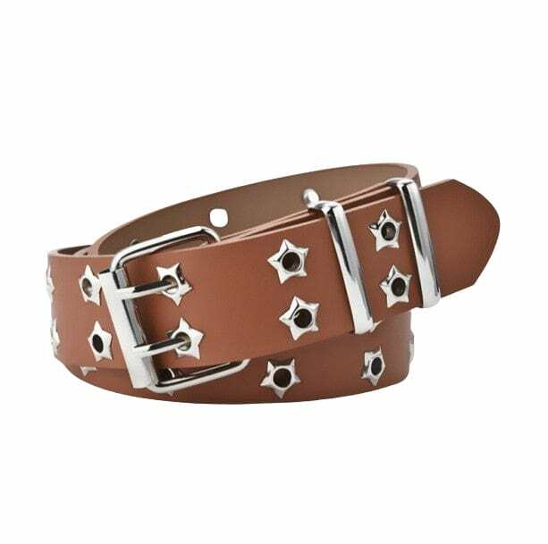 Star Eye Grunge Belt: Y2K Fashion Essential for Aesthetic Outfits