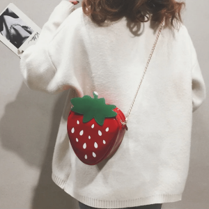 Strawberry Handbag: Cute Aesthetic Accessory for Y2K and Coquette Styles