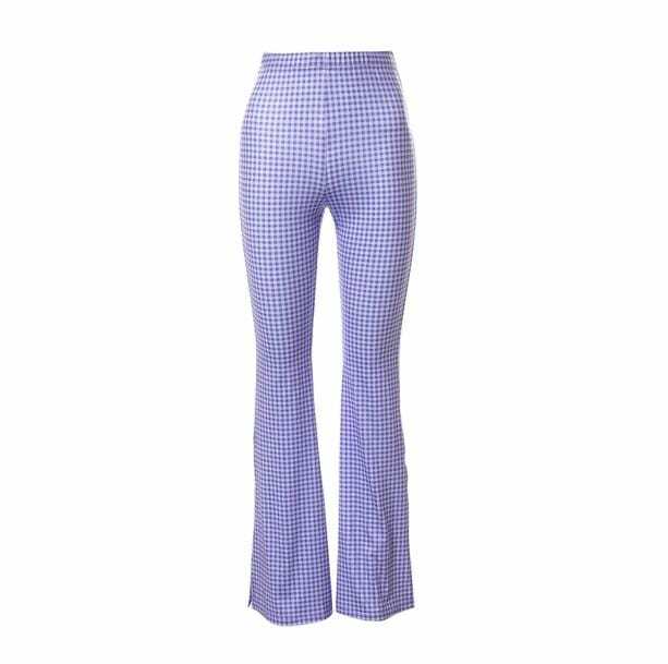 Trendy Purple Y2K Pants for Aesthetic Coquette and Grunge Styles