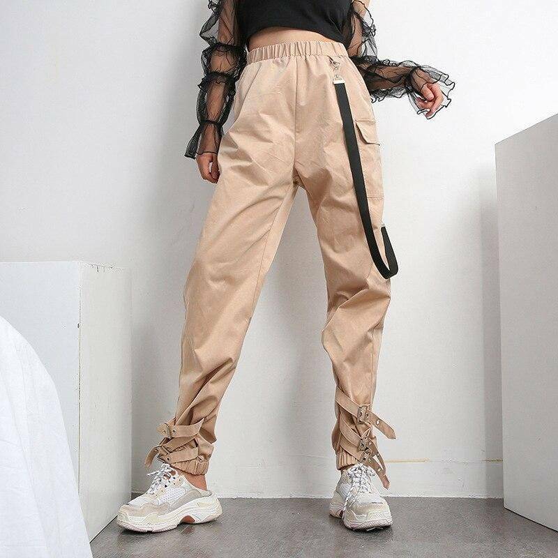 Trendy Y2K High Waisted Pants: Aesthetic Coquette & Grunge Styles