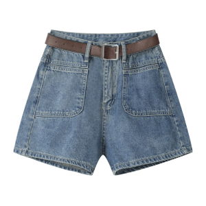 Trendy Y2K High Waisted Shorts with Aesthetic Coquette Vibes