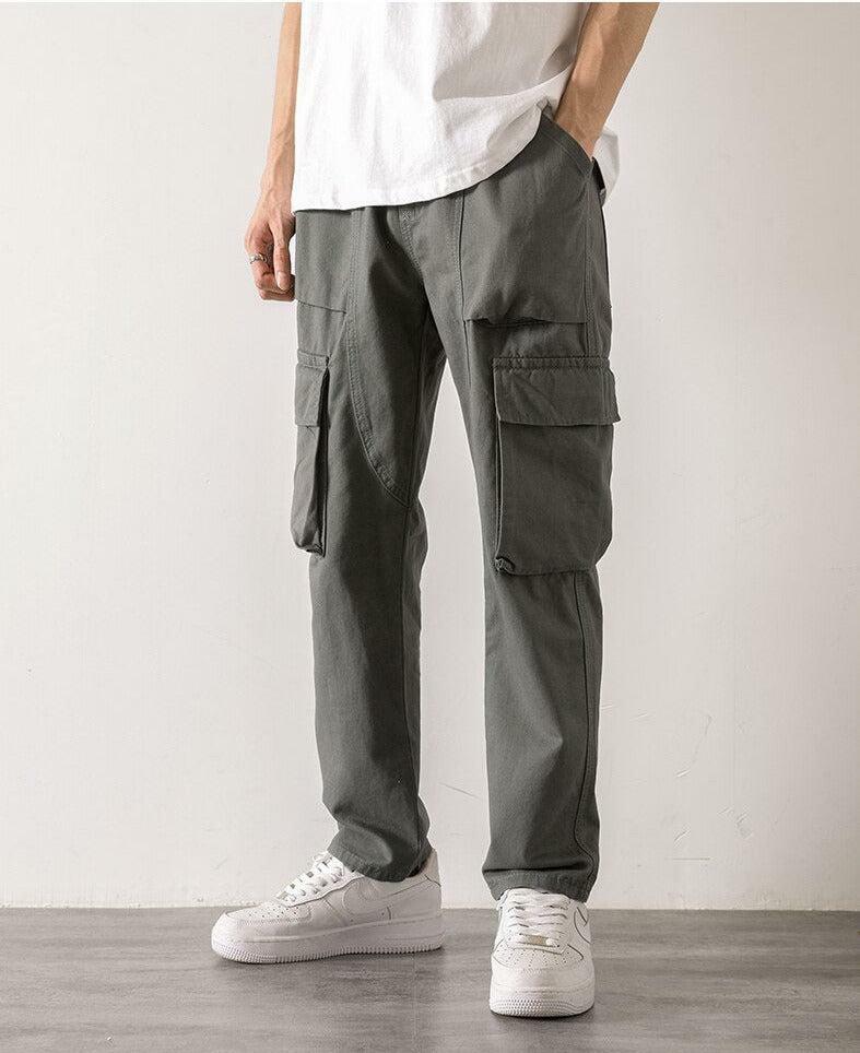 Trendy Y2K Straight Leg Cargo Pants for Aesthetic Coquette Style