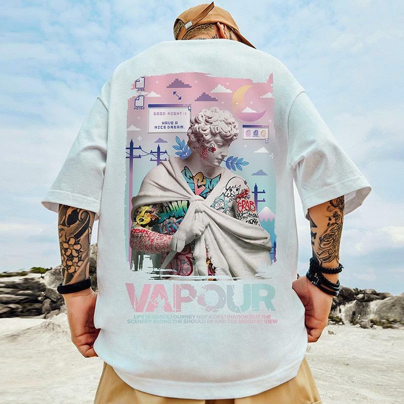 Vapour Aesthetic Tee: Y2K Fashion, Coquette Style, and Grunge Vibes