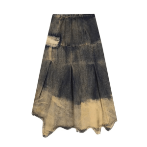 Vintage Fairycore Skirt: Aesthetic Coquette Style with Ruffles & Bows