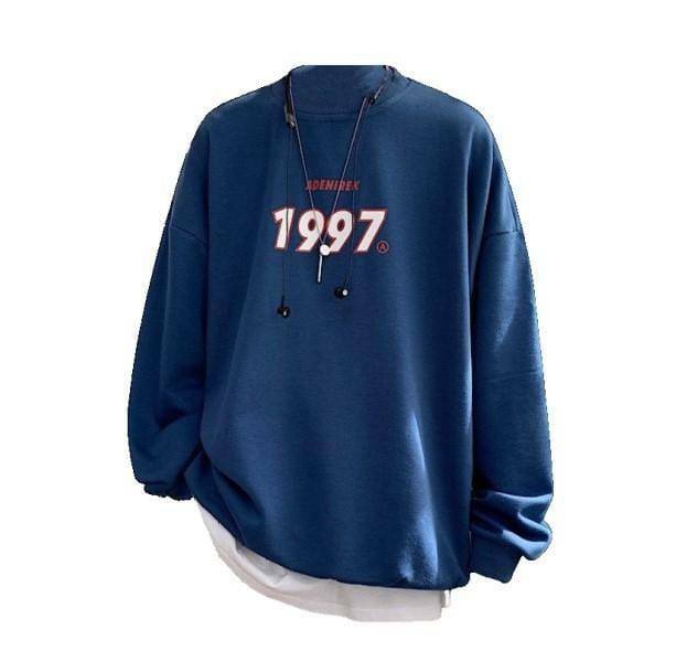 Y2K Aesthetic 90's Sweatshirt - Vintage Grunge Style for Trendy Looks