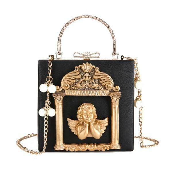 Y2K Aesthetic Angel Bag: Trendy Coquette Style for Fashion Lovers