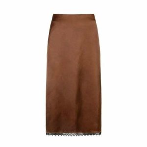 Y2K Aesthetic Coquette Grunge Fairycore Skirt with Ruffles & Bows