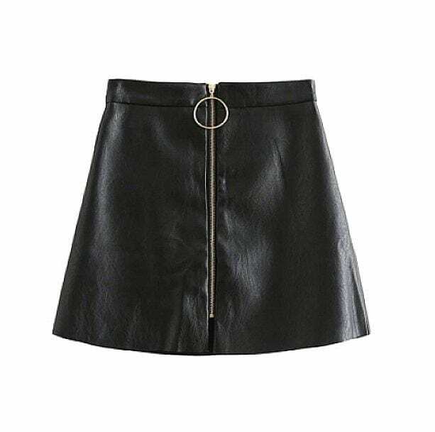 Y2K Aesthetic Coquette High Waist Mini Skirt with Ruffle Detail