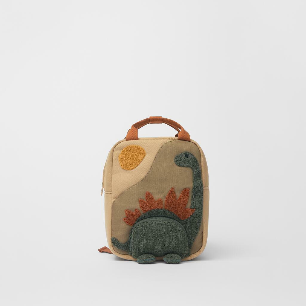 Y2K Aesthetic Coquette Mini Backpack with Dinosaur Design