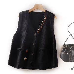 Y2K Aesthetic Coquette Vest Sweater - Trendy Grunge Style for Women