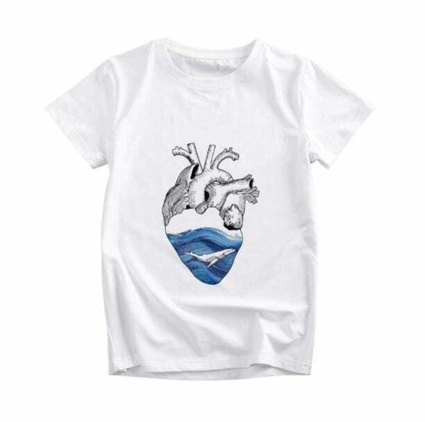 Y2K Aesthetic Heart T-Shirt: Trendy Coquette Style for Every Occasion