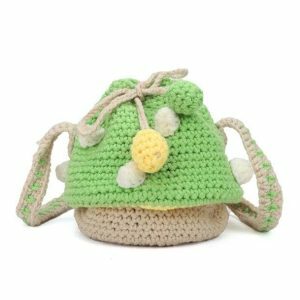 Y2K Aesthetic Mushroom Handbag: Trendy Coquette Style for Every Outfit