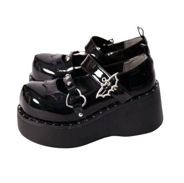 Y2K Aesthetic Pumps Wedge Heels for Trendy Coquette and Grunge Styles