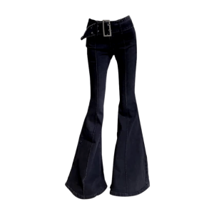 Y2K Bell Bottoms: Trendy Aesthetic Coquette Style for Effortless Fashion