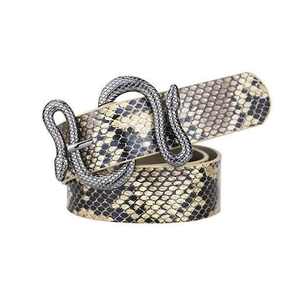 Y2K Fashion Snake Buckle Belt - Aesthetic Coquette Style Accessory