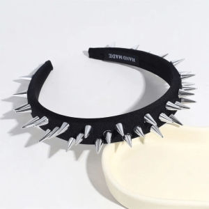 Y2K Fashion Spiky Headband - Aesthetic Coquette Accessory for Trendy Looks