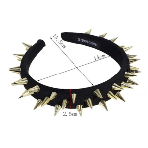 Y2K Fashion Spiky Headband - Aesthetic Coquette Accessory for Trendy Looks