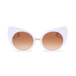 Y2K Oversized Kitty Sunglasses for Aesthetic Coquette & Grunge Styles