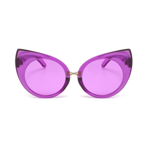 Y2K Oversized Kitty Sunglasses for Aesthetic Coquette & Grunge Styles