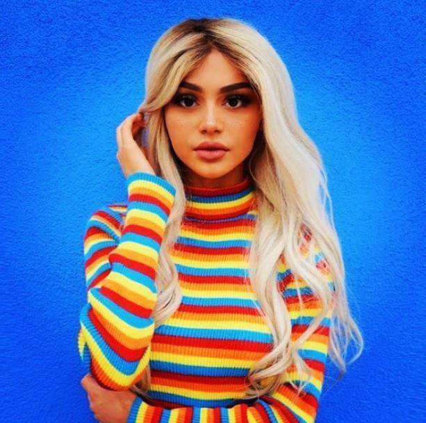 Y2K Rainbow Turtleneck Sweater - Aesthetic Coquette Style for Trendy Looks