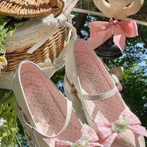 Little Berry - Y2K Fashion Low Heels for Coquette Aesthetic & Grunge Style Outfits