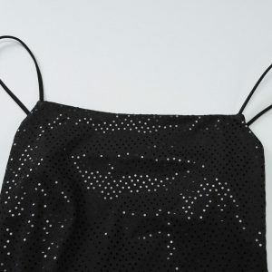 U Neck Polka Dot Cami Maxi Dress - Y2K Fashion, Coquette Aesthetic, Cute Summer Outfit