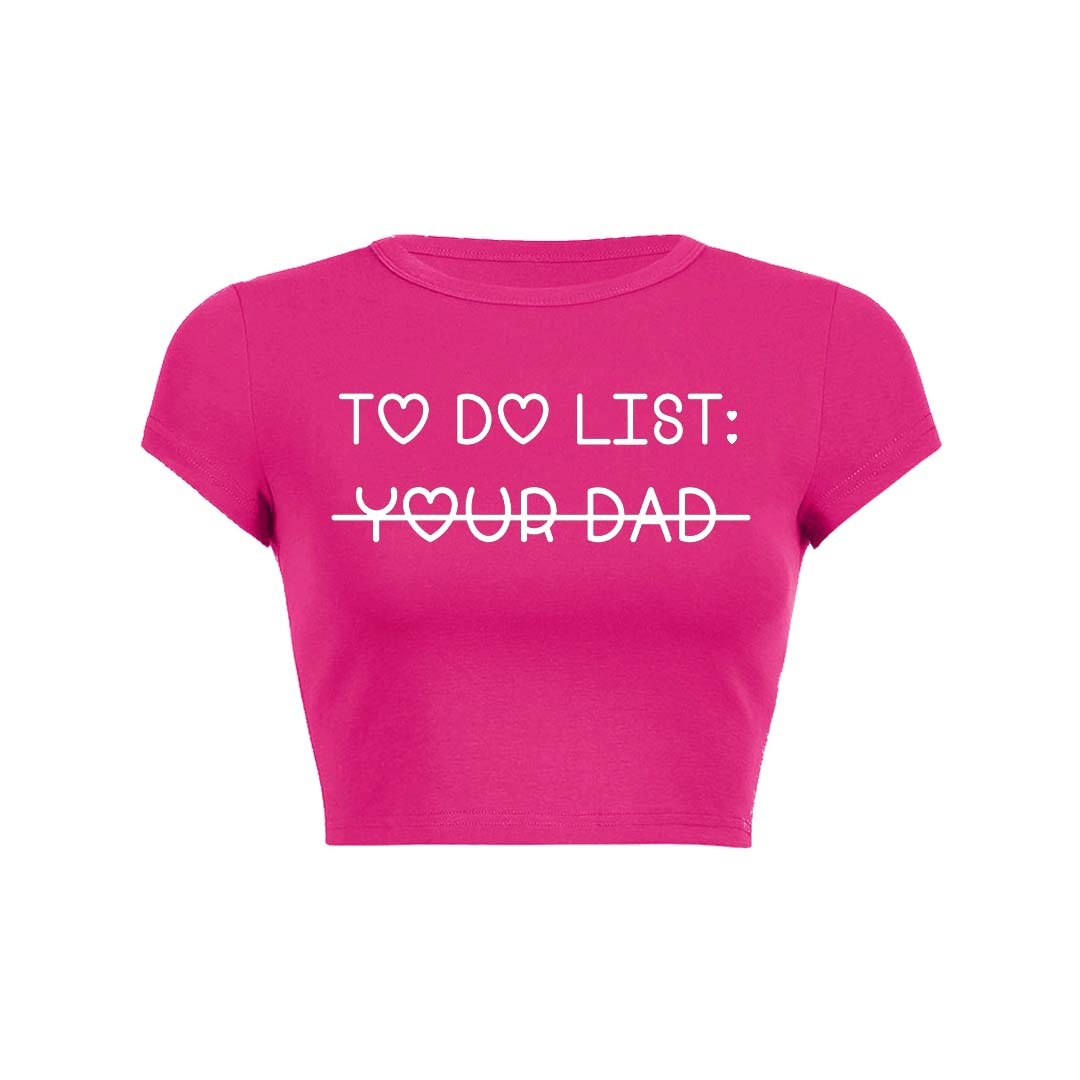 Y2K Baby Tee Crop Top - Cute Y2K Fashion, 90s Grunge Aesthetic, Comfy & Stylish Outfits